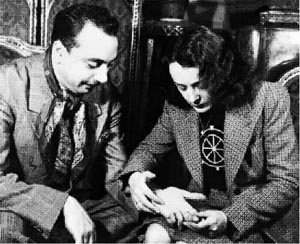 Django Reinhardt and Edith Piaf